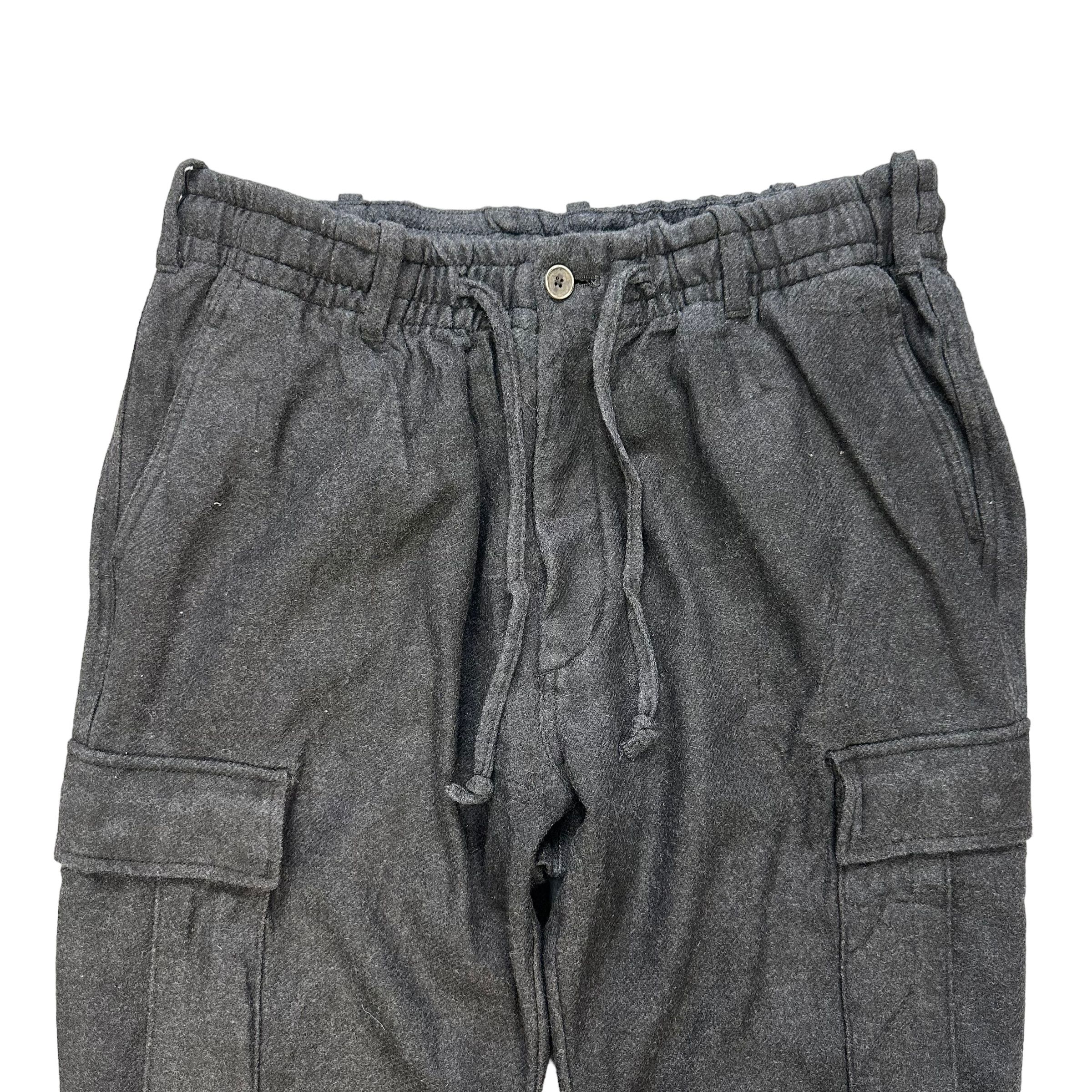 Mason's MASON'S ARCHIVO STORICO WOOL CARGO SWEATPANT #7902-189 Size US 36 / EU 52 - 2 Thumbnail