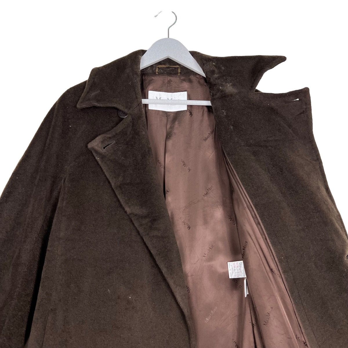 Max Mara MAX MARA WOOL CASHMERE OVERCOAT MADE IN ITALY Size M / US 6-8 / IT 42-44 - 10 Thumbnail