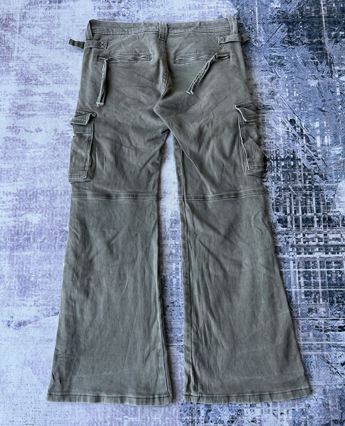 If Six Was Nine Cook & Jeans Flared Army Cargo Size 30" / US 8 / IT 44 - 6 Thumbnail