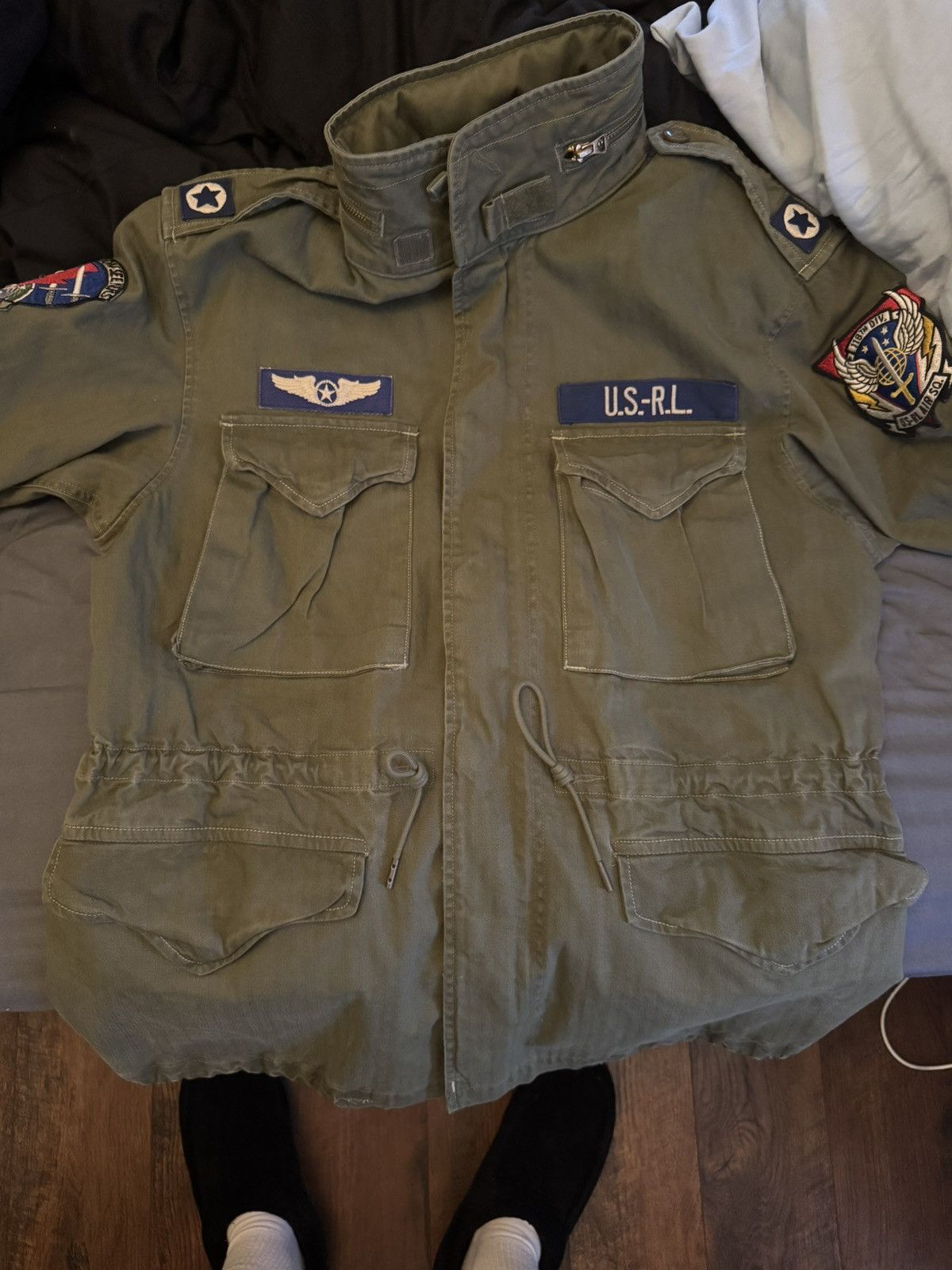 Polo Ralph Lauren Polo ralph lauren patch detail jacket Size US M / EU 48-50 / 2 - 1 Thumbnail