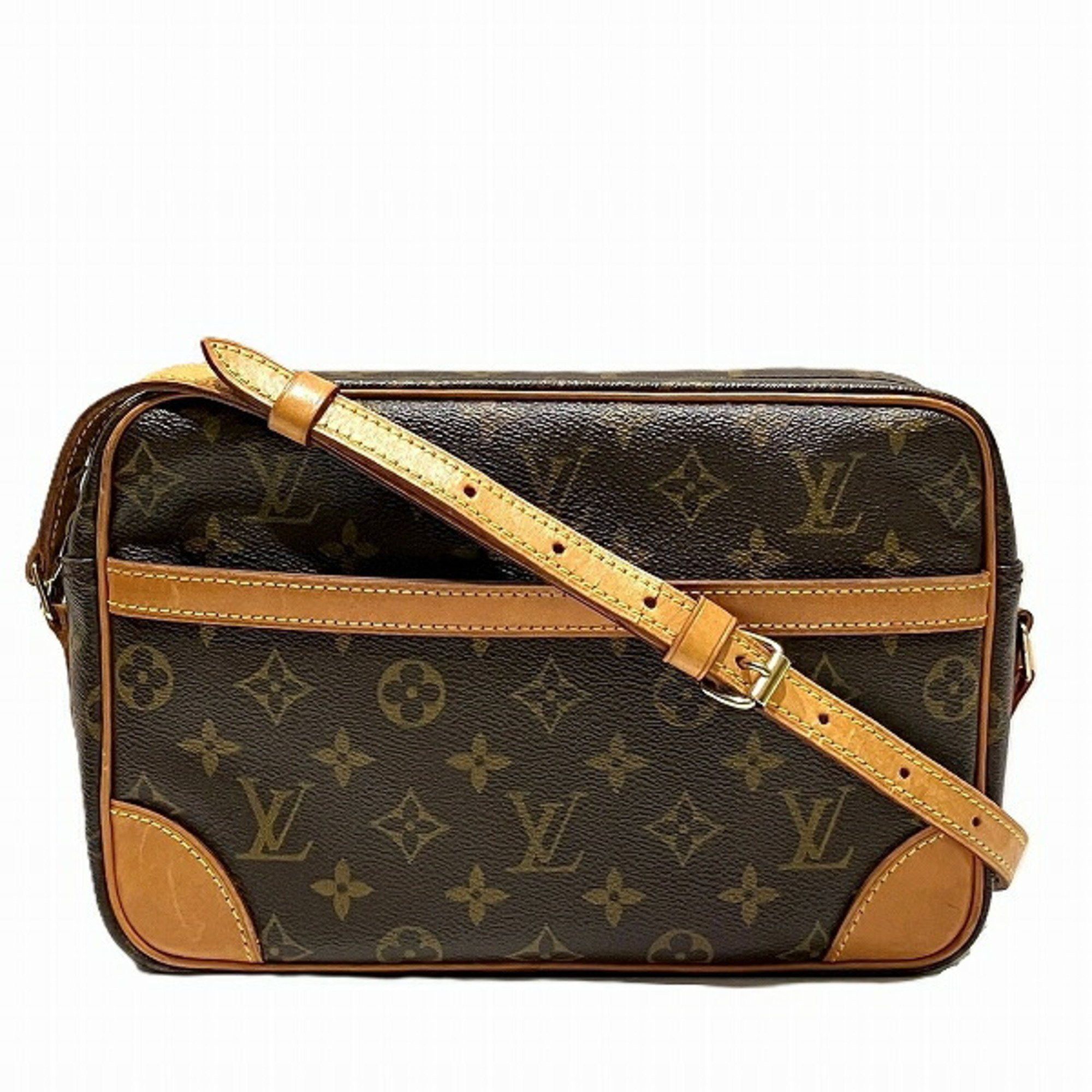 Louis Vuitton Monogram Trocadero 27 M51274 Bag Shoulder Women's in Brown