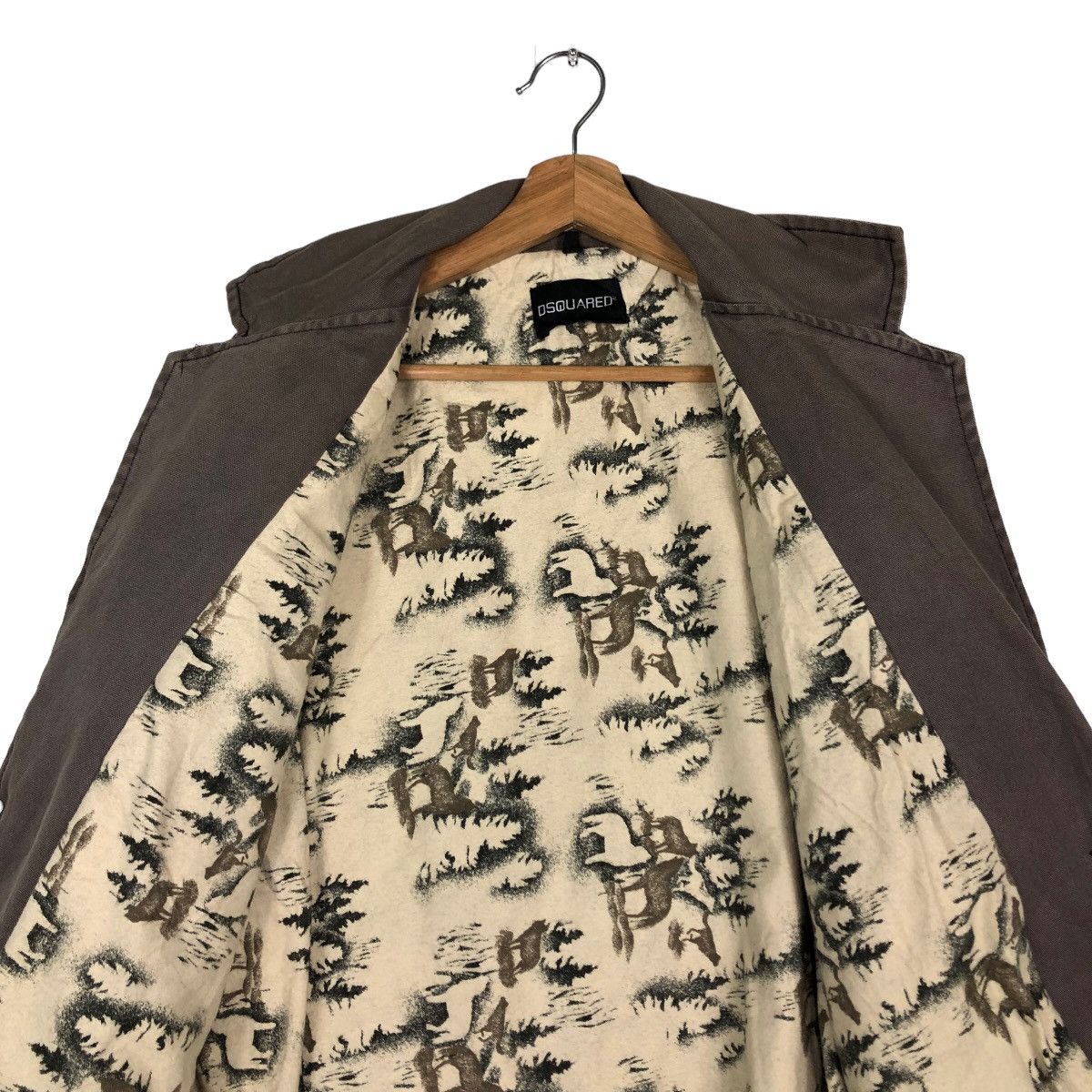 Dsquared2 🔥Worker Chore Jacket Double Breast Rare Lining Dsquared2 Size US L / EU 52-54 / 3 - 14 Thumbnail