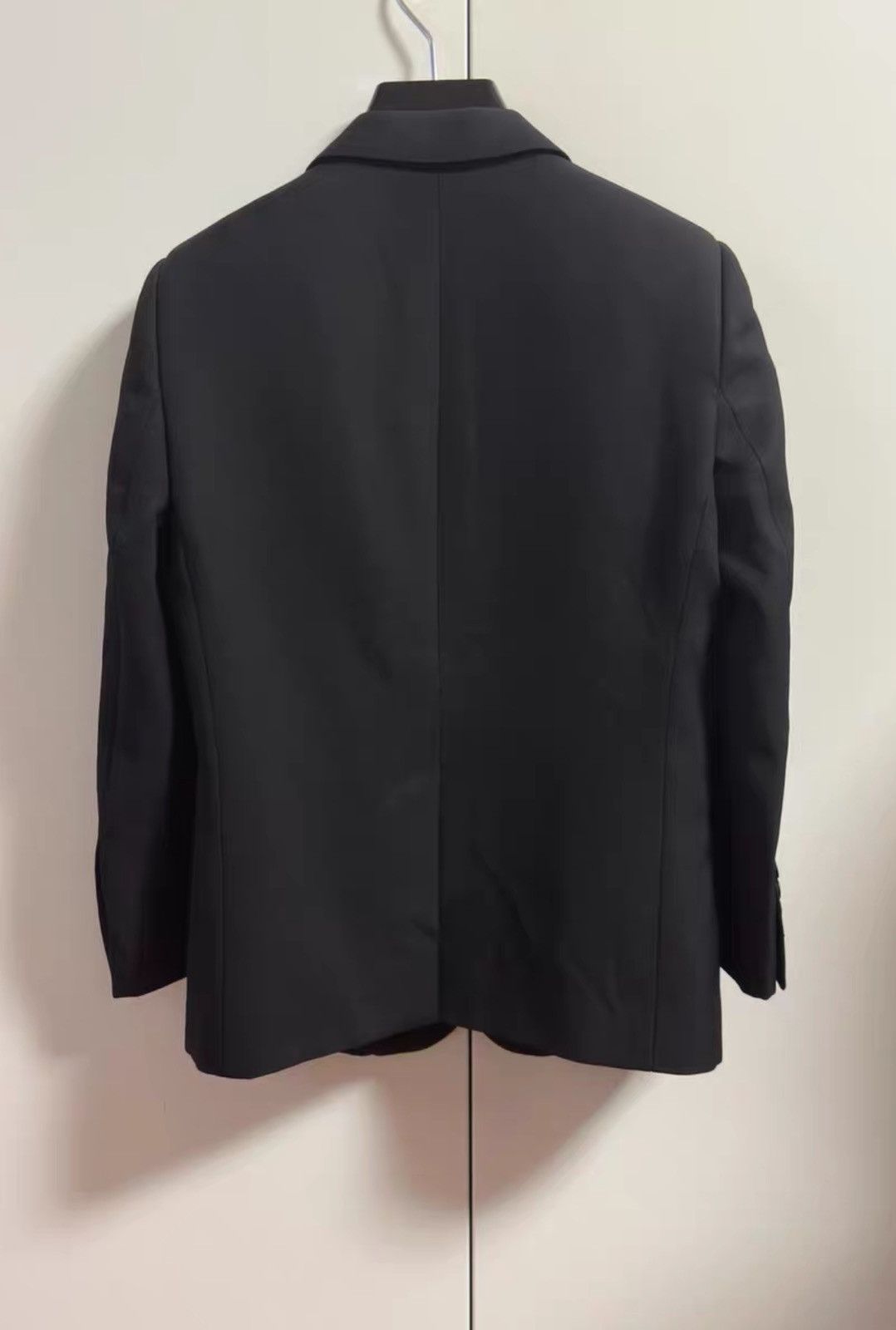 Celine Celine Women’s Black Basic Suit Jacket – Wool Blazer Size S / US 4 / IT 40 - 3 Thumbnail