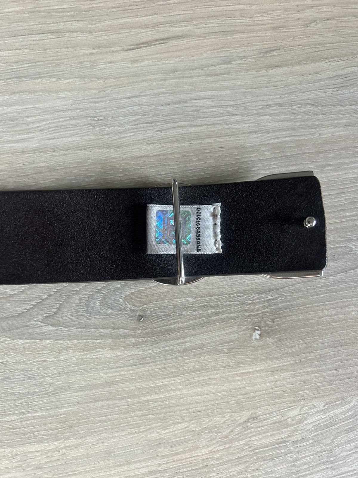Dolce & Gabbana D&G Brown Leather Logo Buckle Belt, Size 90 Size 36 - 7 Thumbnail