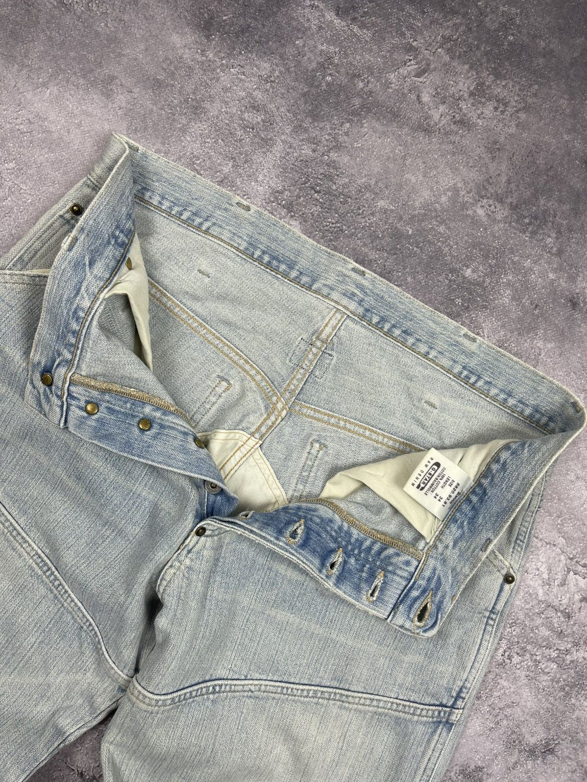 G-Star Vintage G-Star Raw Baggy Denim Jeans Double Knee Pants Y2K Size US 34 / EU 50 - 19 Thumbnail