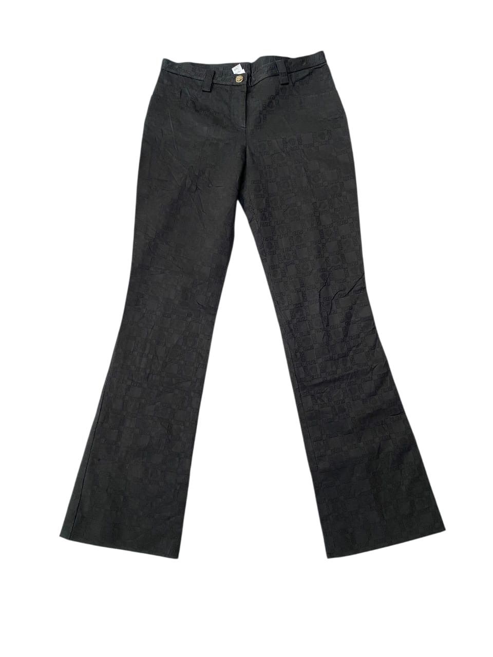 Versace Monogram Flare pants