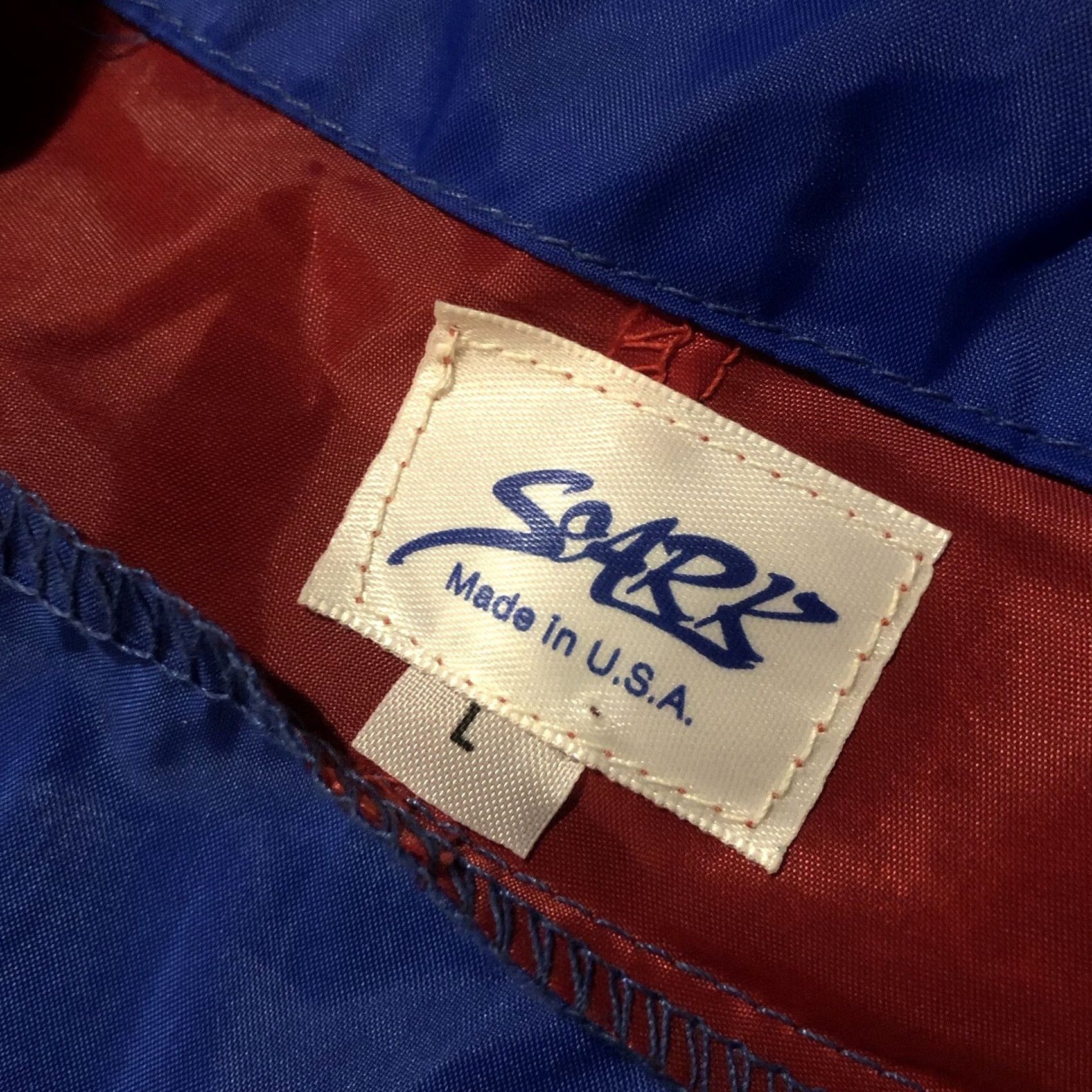 Etro VINTAGE Soark Windbreaker 1/4 Zip Jacket Columbus Marathon L Blue Mens 90s Size US L / EU 52-54 / 3 - 6 Thumbnail