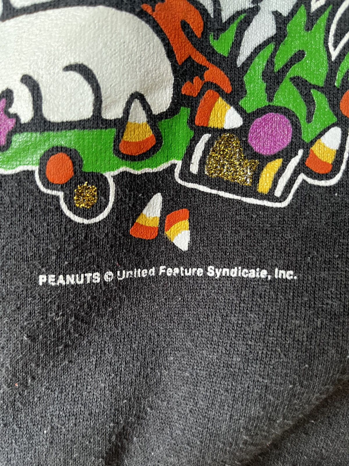 Peanuts × Vintage Vintage 90s Peanuts Snoopy Dracula Sweatshirt Size US L / EU 52-54 / 3 - 4 Thumbnail