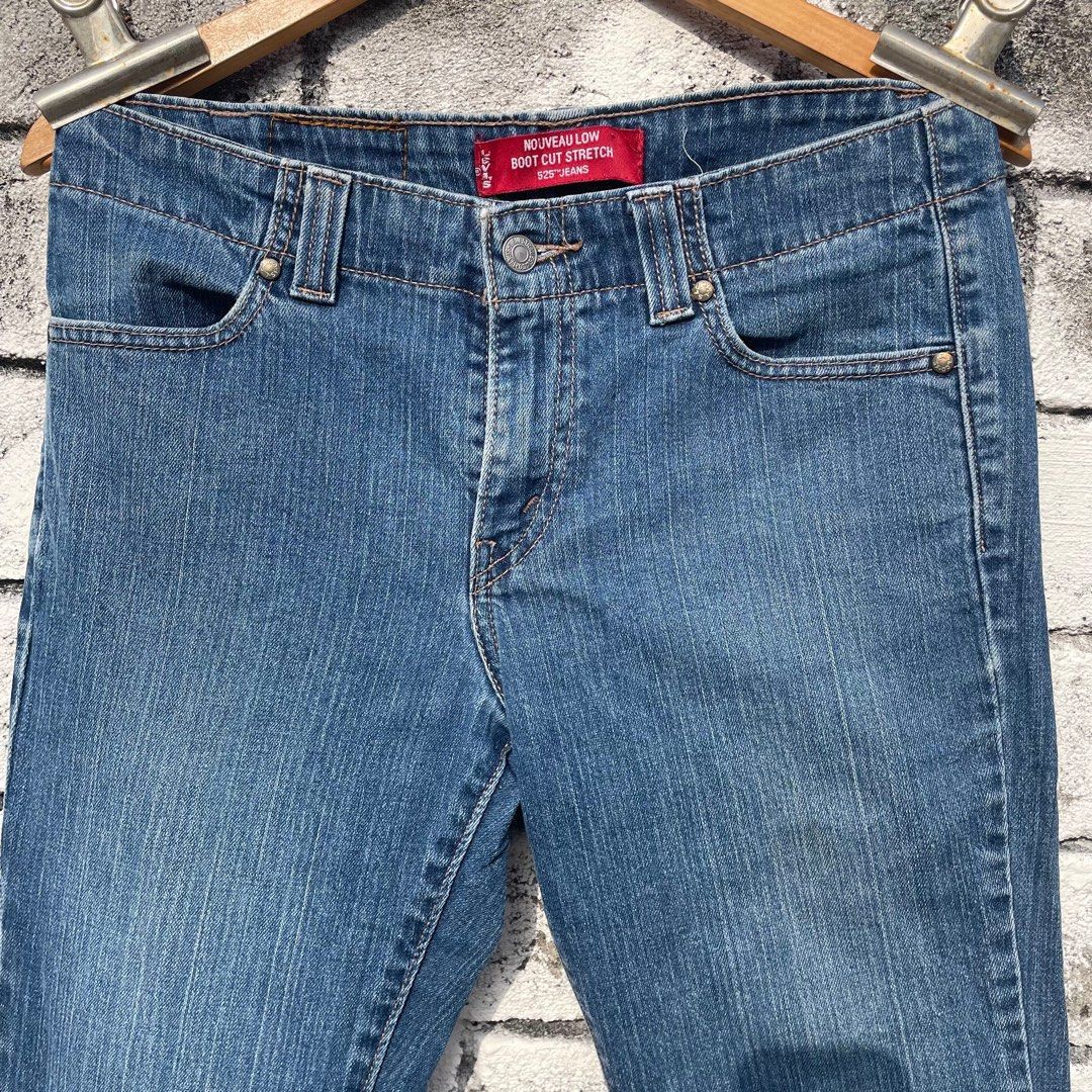 Levi's Vintage Clothing Size 31 Levis 525 Bootcut Jeans Denim for Woman Size 31" - 5 Thumbnail