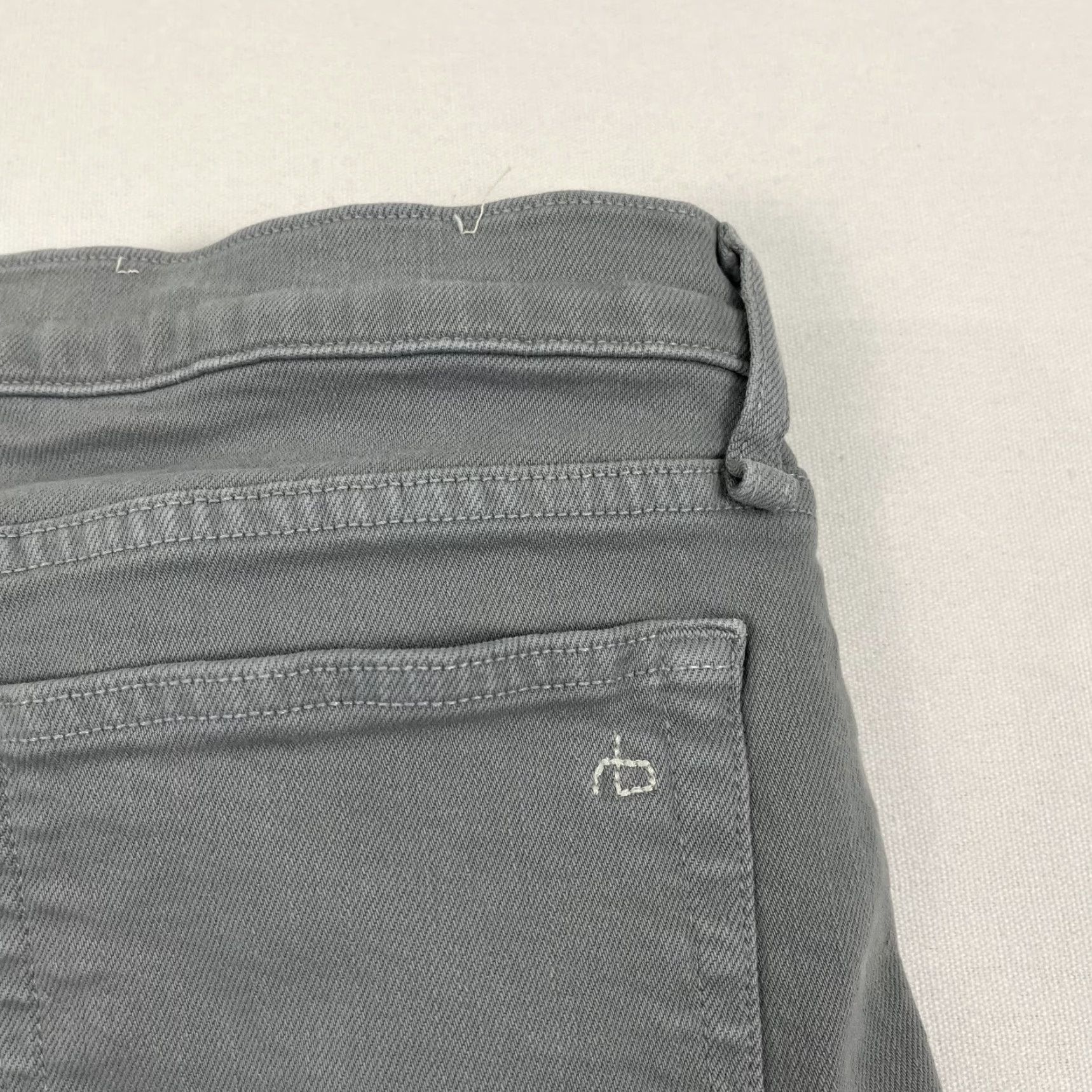 Rag & Bone Rag & Bone Jeans Slim Fit 2 Mens 32 x 31 Pacifica Gray Cotton Regular 5-Pocket City USA Jeans Mens Size US 32 / EU 48 - 3 Thumbnail