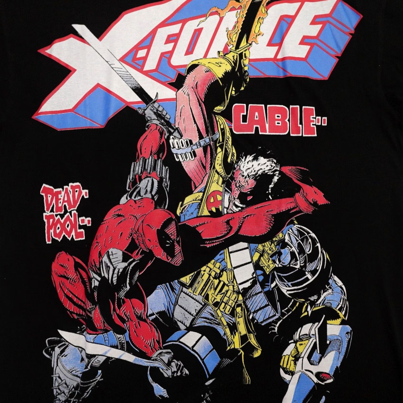 Doublet Super Fantasy T-Shirt Mens XL Black Deadpool Jungle Double Sided Print COMIS 23x30 Vintage? Size US XL / EU 56 / 4 - 3 Thumbnail