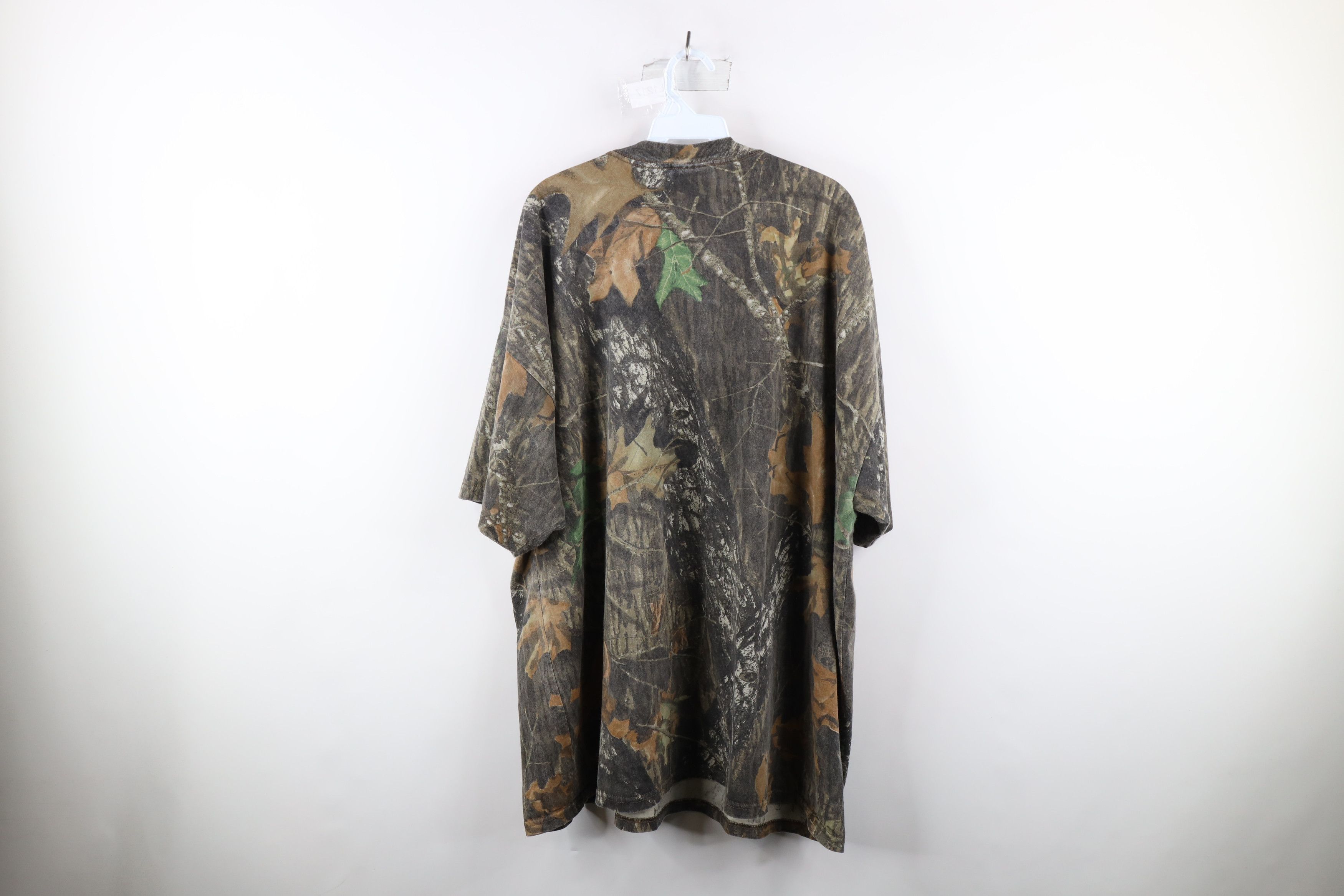 Vintage Vintage 90s Jerzees Camouflage Pocket T-Shirt 3XL Size US XXL / EU 58 / 5 - 6 Thumbnail