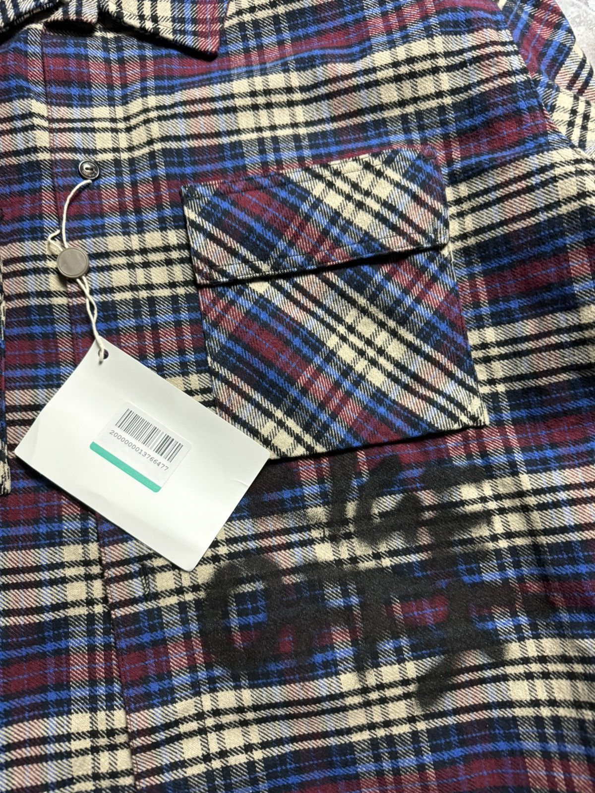 Off-White Off-White Mutlicolor Flannel Size US M / EU 48-50 / 2 - 2 Thumbnail