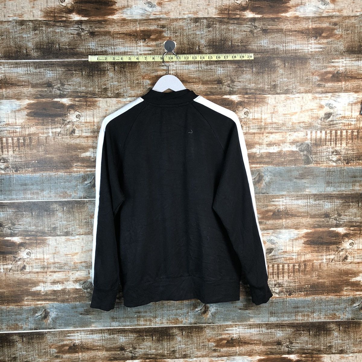 Japanese Brand × Vintage Avail Avant Garde Black Sweather #A1927 Size US L / EU 52-54 / 3 - 12 Thumbnail
