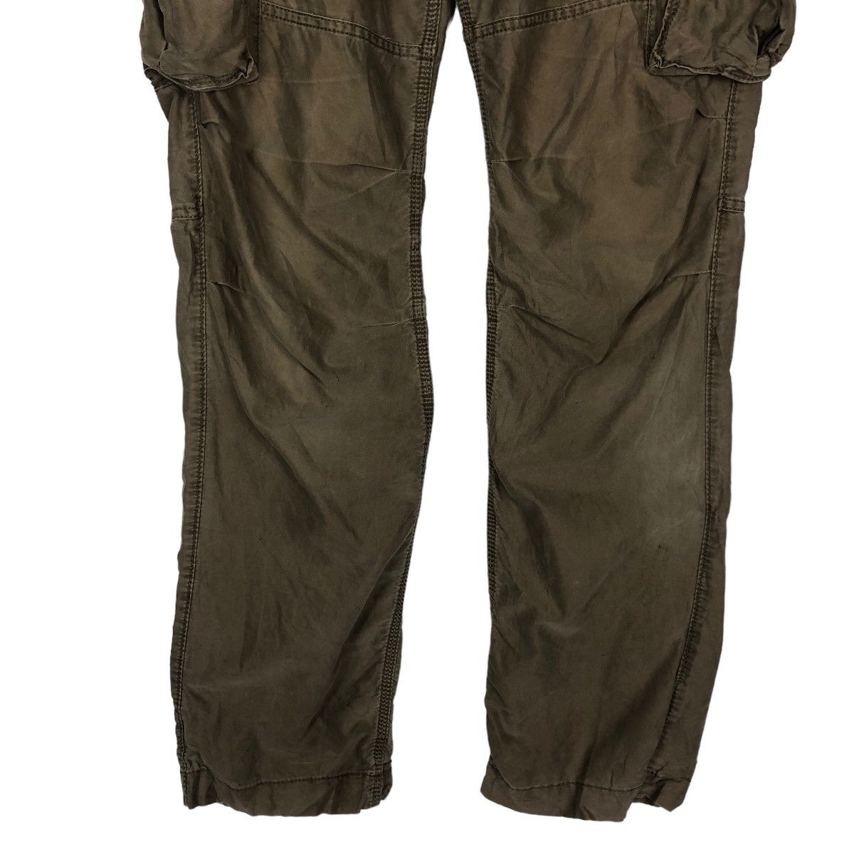 Hysteric Glamour 🔥Vintage Flare Cargo Pants Back Number Japan Multi Pockets Size US 32 / EU 48 - 5 Thumbnail