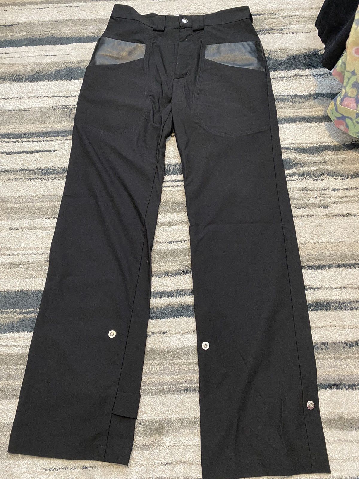 Pre-owned Kiko Kostadinov Eu44 Mcnamara Uniform Trousers In Black