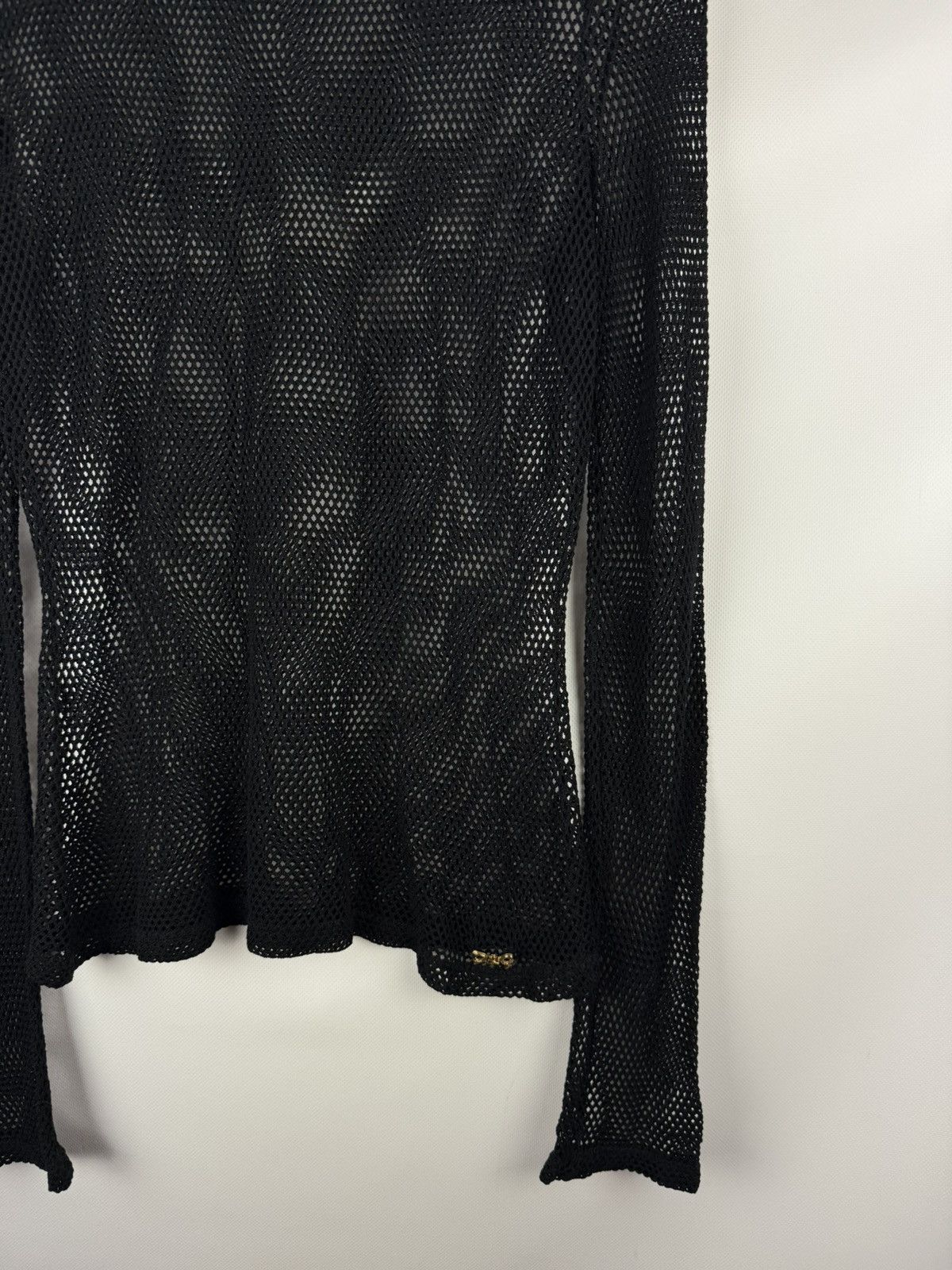 Dolce & Gabbana Dolce&Gabbana Net Mesh See-Through Long Sleeve Top Tunic Size M / US 6-8 / IT 42-44 - 6 Thumbnail