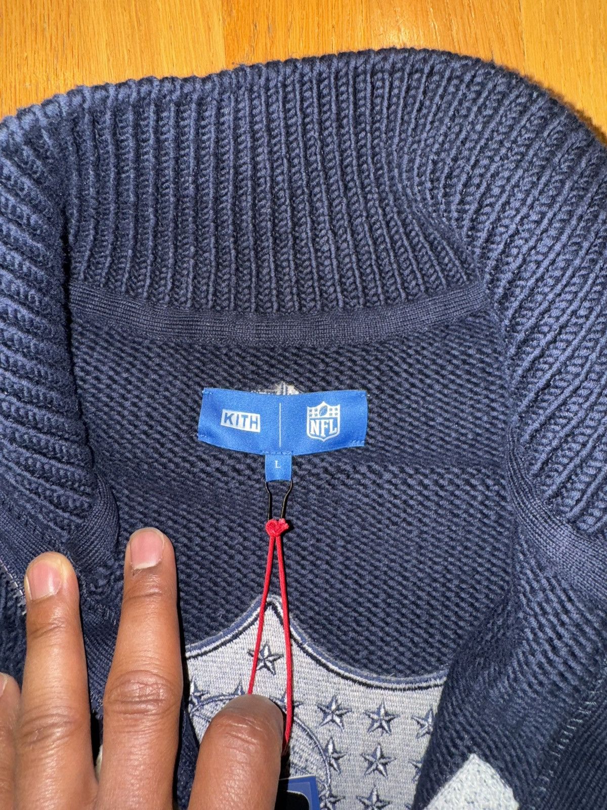 Kith × NFL Kith X NFL Giants Sweater Size US L / EU 52-54 / 3 - 5 Thumbnail
