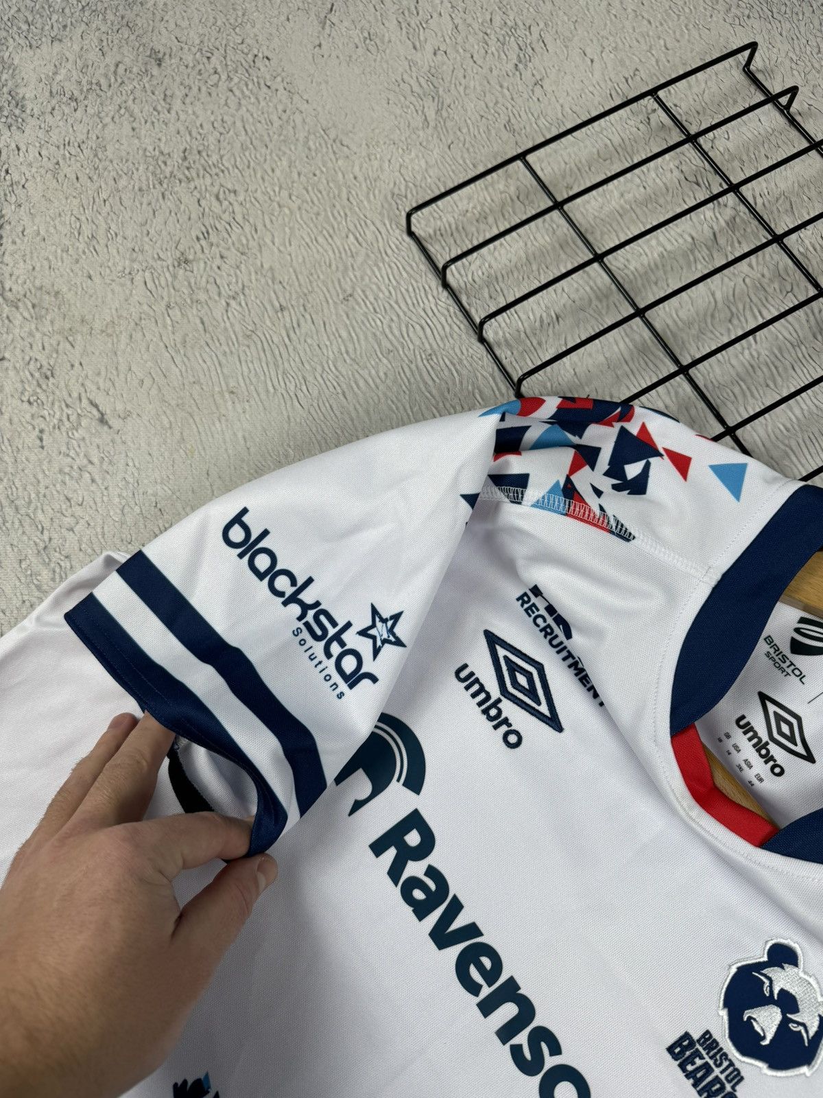 Umbro × Vintage Bristol Bears Rugby Away Cup Shirt 2021/22 Umbro Pro GPS top Size US L / EU 52-54 / 3 - 7 Thumbnail