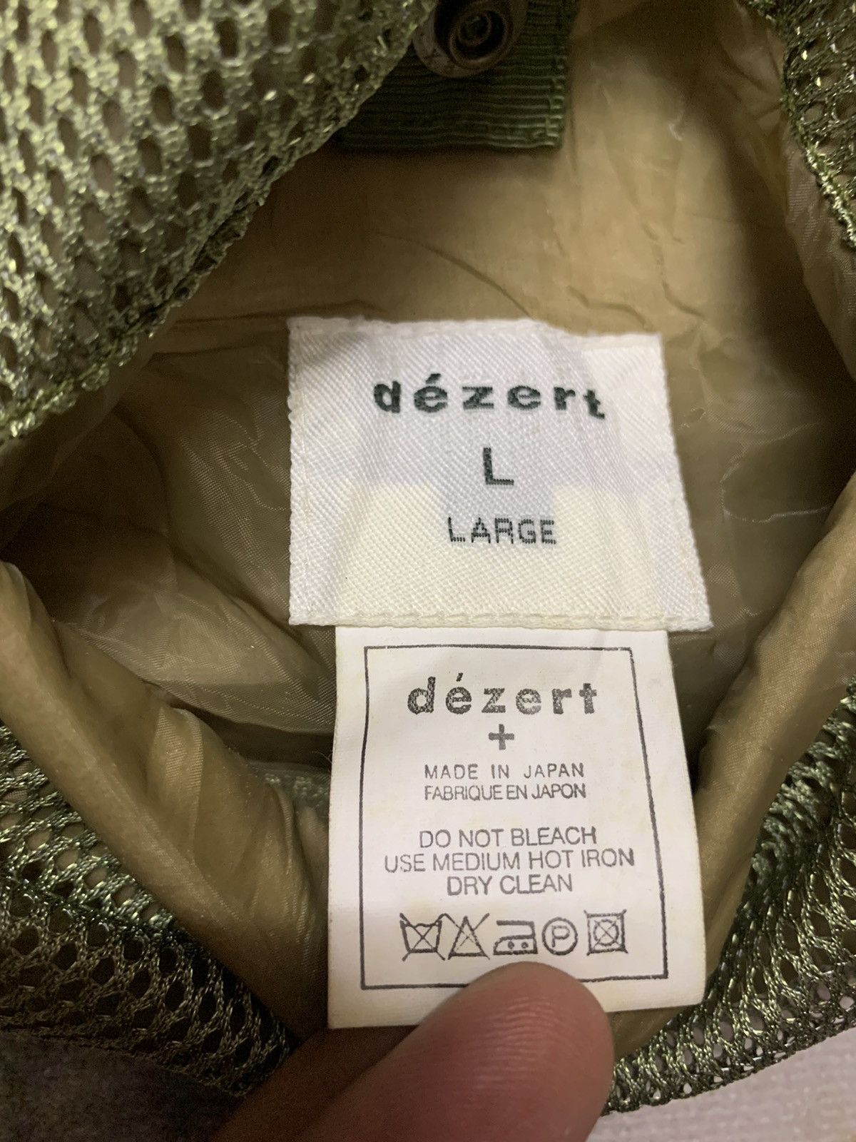 Dezert 80-90’s DEZERT Flak Utility Net Vest Size US L / EU 52-54 / 3 - 7 Thumbnail