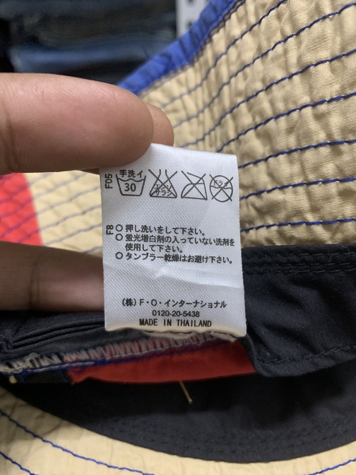 14th Addiction × Japanese Brand Japanese Brand Multicolour Patchwork Bucket Hat Size ONE SIZE - 9 Thumbnail