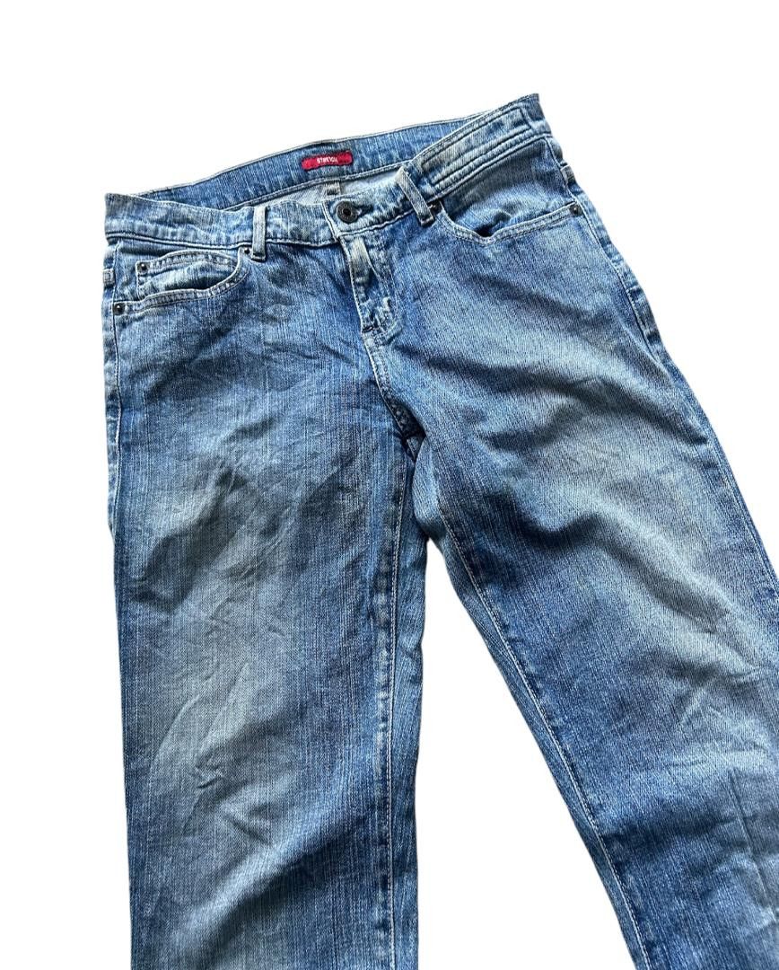 Georges Marciano × Guess × Vintage Vintage Flared Guess Jeans Stretch Size 28" / US 6 / IT 42 - 3 Thumbnail