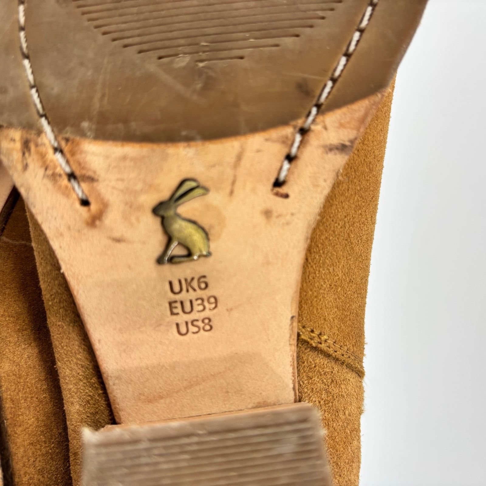 Other Joules Elmwood Womens Size 8 Suede Tan Western Boot Cowboy Size US 8 / IT 38 - 8 Thumbnail