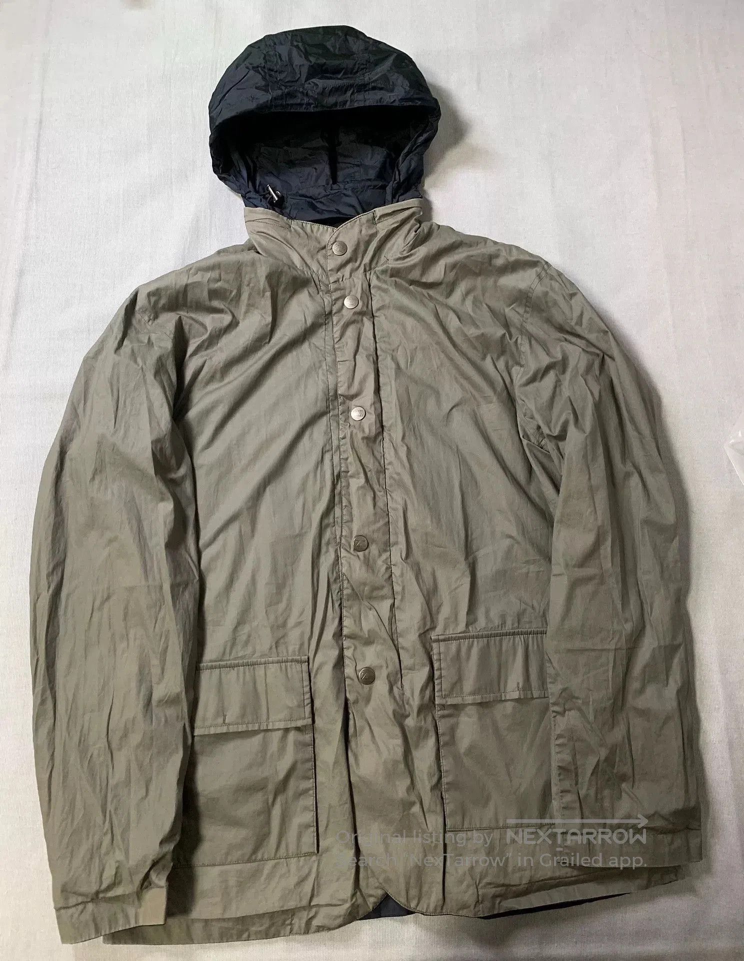 Ermenegildo Zegna Zegna Sport Reversible Trench Coat. Size US XXL / EU 58 / 5 - 1 Thumbnail