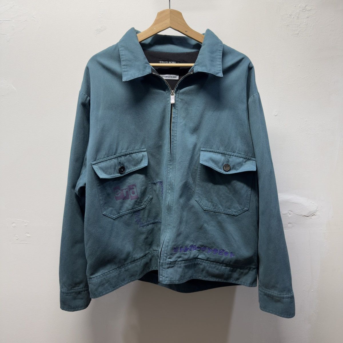 Enfants Riches Deprimes Enfants Riches Deprimes SS23 Rabbit Work Jacket Size US L / EU 52-54 / 3 - 1 Thumbnail