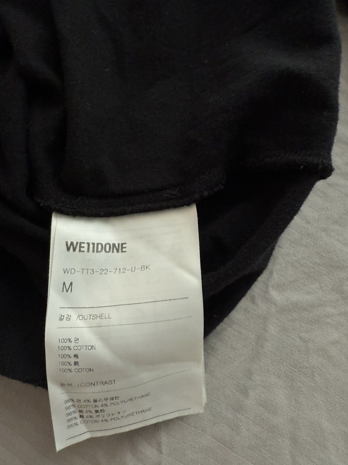 WE11DONE We11done long sleeve Size US M / EU 48-50 / 2 - 4 Thumbnail
