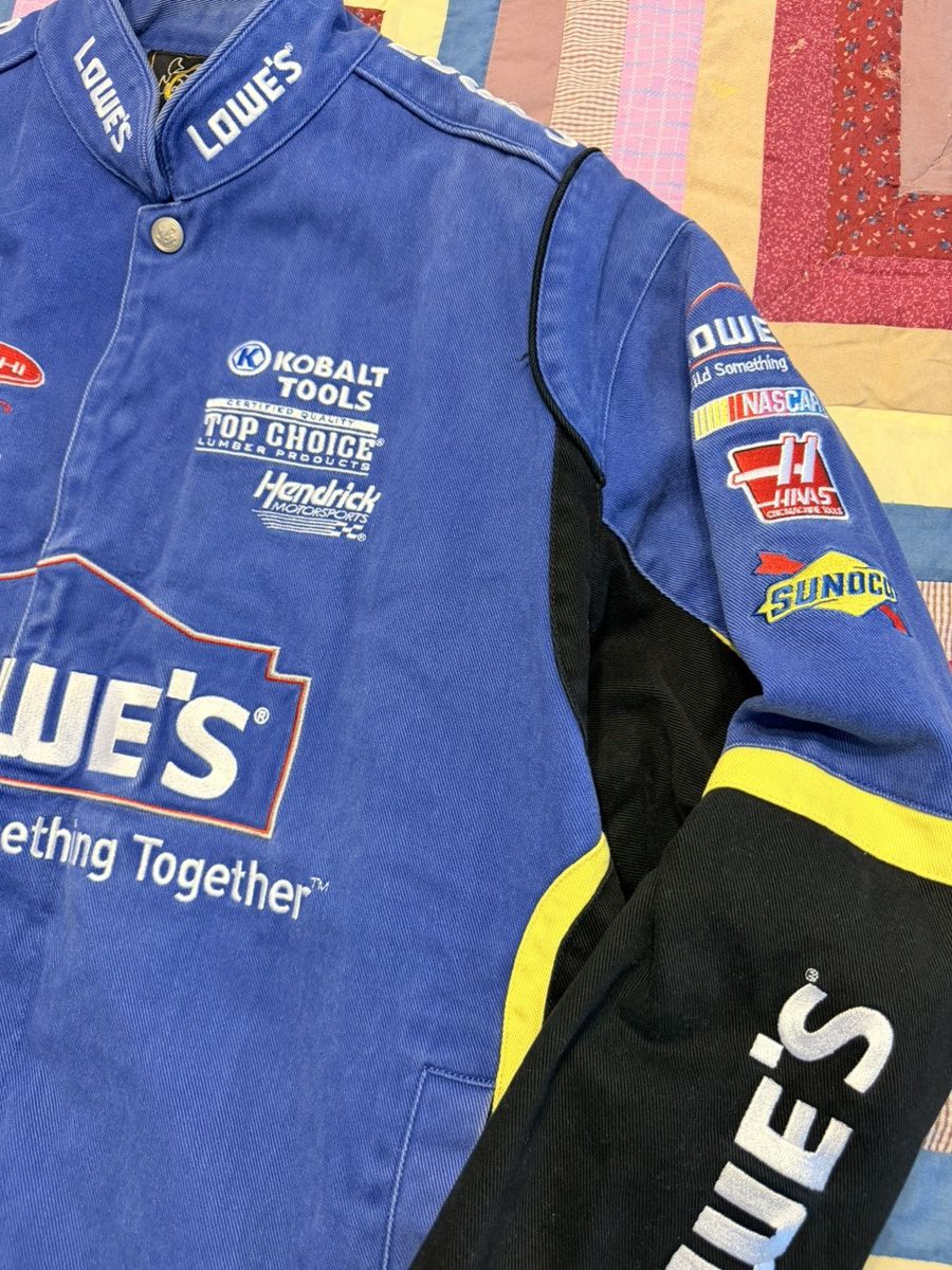 Chase Authentics Vintage nascar jimmy johnson jacket Size US L / EU 52-54 / 3 - 3 Thumbnail