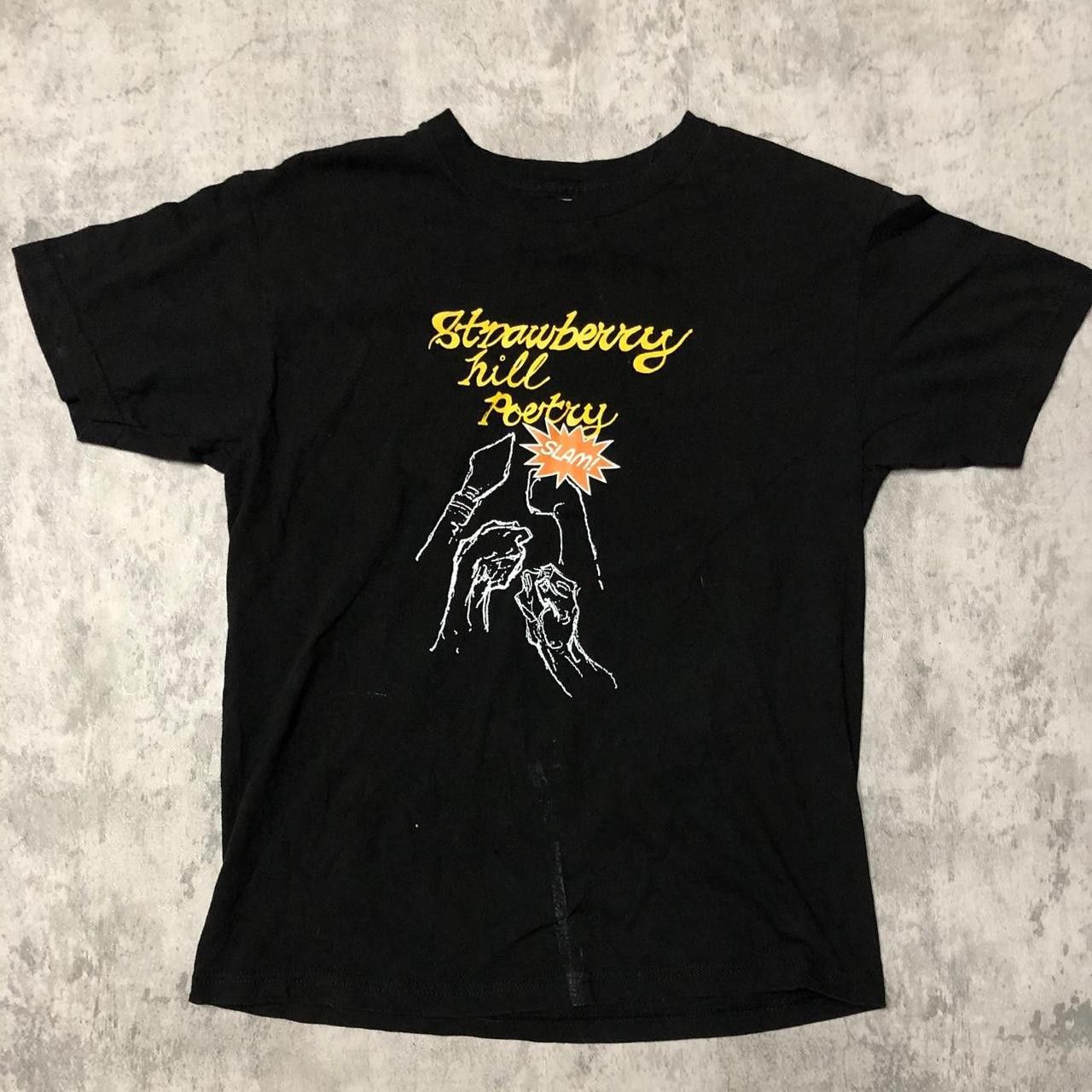 Other Black and yellow Strawberry Hill Poetry Club tee #skater Size US M / EU 48-50 / 2 - 1 Thumbnail
