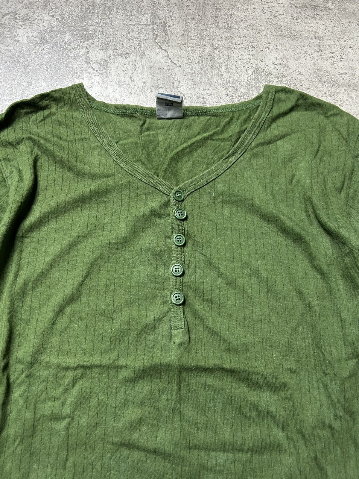 PPFM 2000s PPFM Half Button Long Sleeve Shirt Size US M / EU 48-50 / 2 - 3 Thumbnail