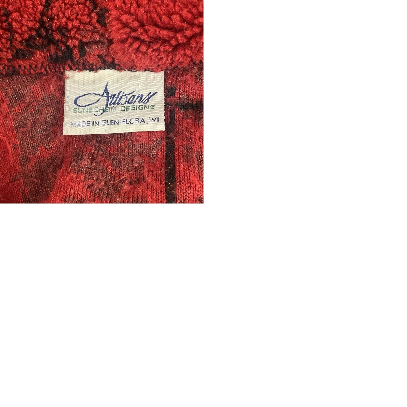 Vintage VINTAGE Jacket Womens L/XL Cardinals Birds Gorp Grandma Red & Black Fleece USA Jacket Size L / US 10 / IT 46 - 9 Thumbnail