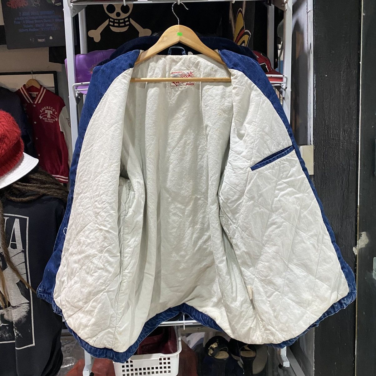 Vintage Vintage Crampe denim chore jacket LIKE NEW‼️ Size US XL / EU 56 / 4 - 3 Thumbnail