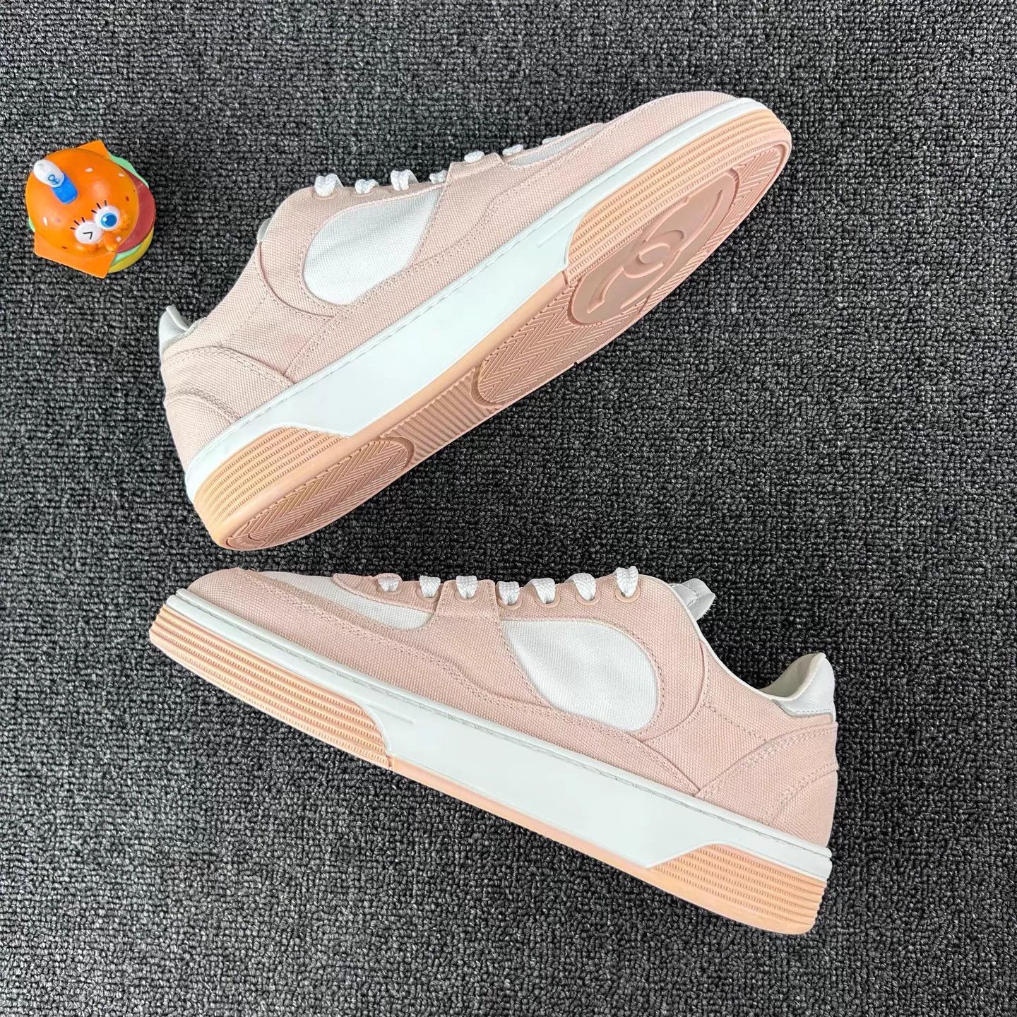 Chanel Chanel Pink Sneakers 24C 39 Size US 8.5 / IT 38.5 - 3 Thumbnail