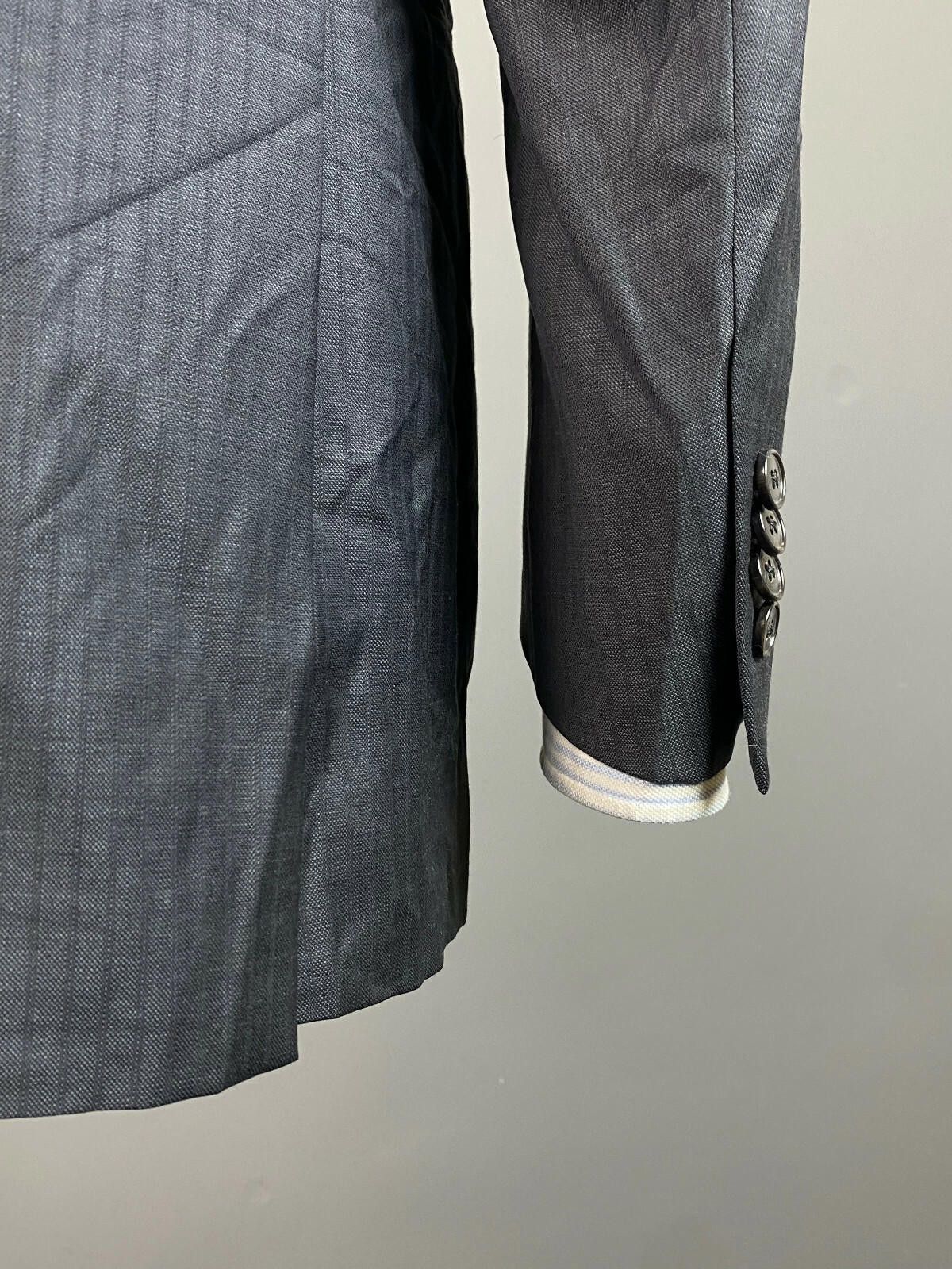 Ermenegildo Zegna Men Ermenegildo Zegna Su Misura Wool Sport Coat Size 52 / L Size 40R - 8 Thumbnail