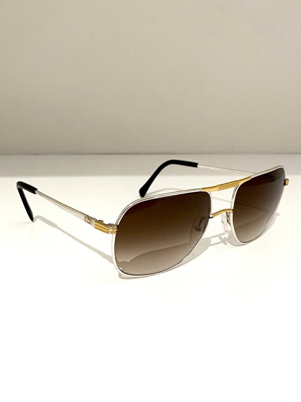 Dior Christian Dior CD Logo Aviator Gold Plated Sunglasses 90s Size ONE SIZE - 3 Thumbnail