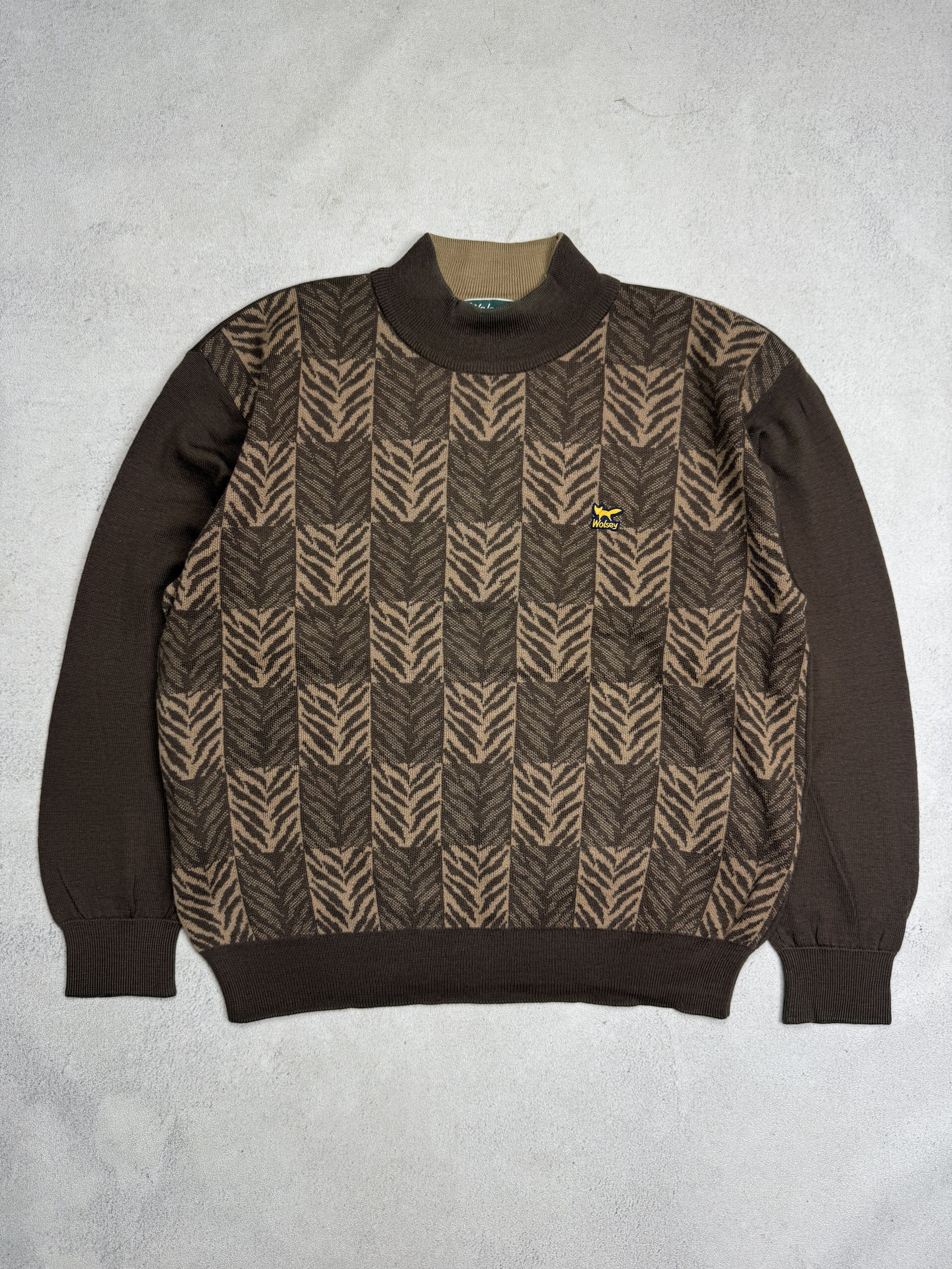 Vintage Vintage Wolsey Golf Knit Sweater Size US S / EU 44-46 / 1 - 1 Thumbnail