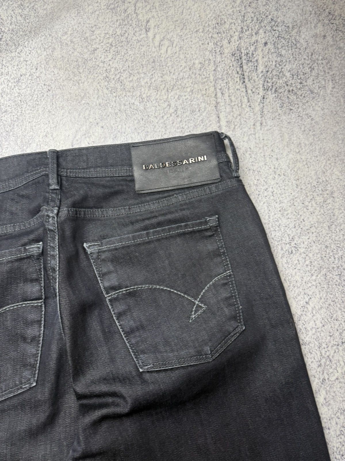 Baldessarini VINTAGE BLACK BALDESSARINI JEANS DENIM PANTS Y2K LUXURY MONE Size US 34 / EU 50 - 6 Thumbnail