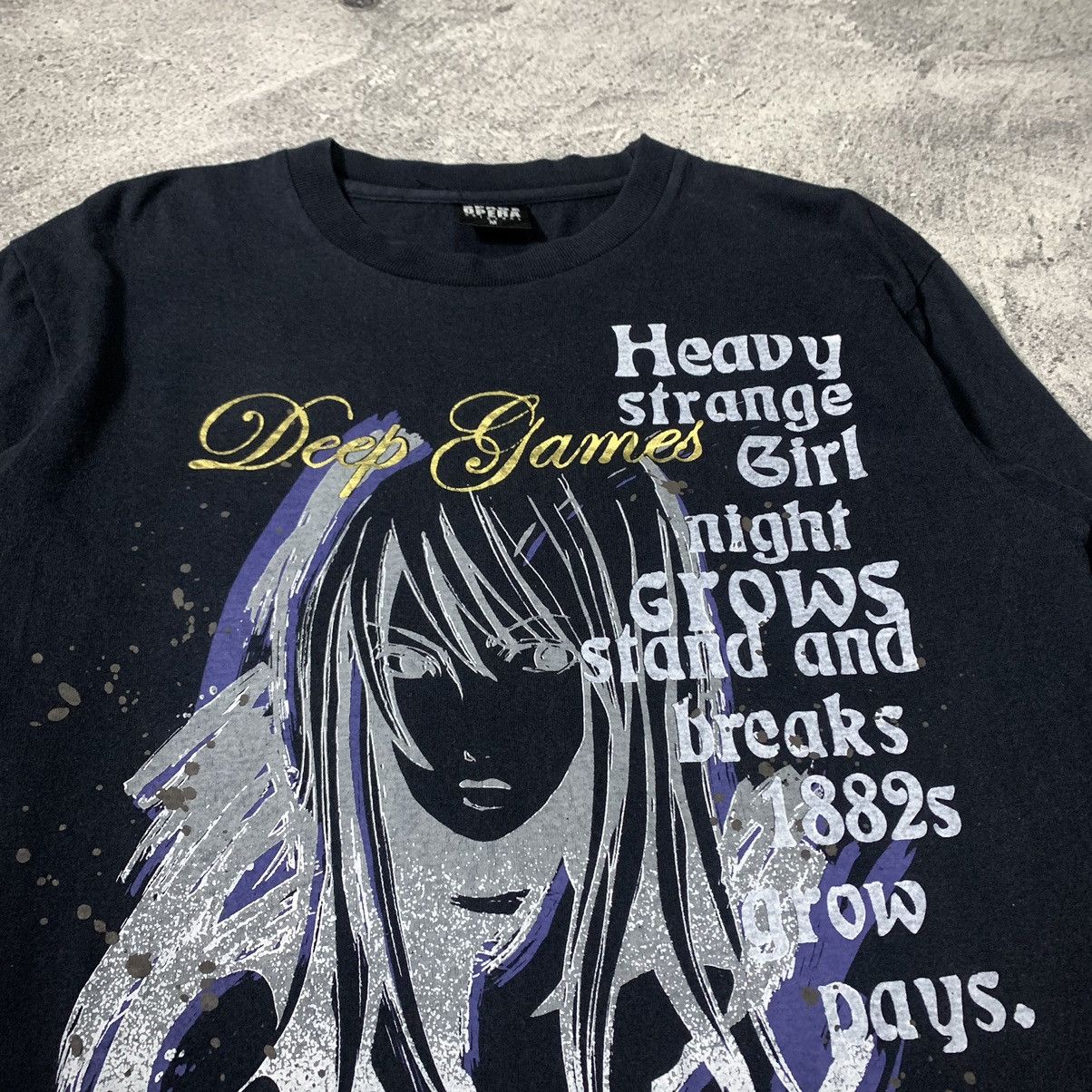 Japanese Brand 💸Japanese Gothic Poem LongSleeve Space Opera💸 Size US M / EU 48-50 / 2 - 6 Thumbnail