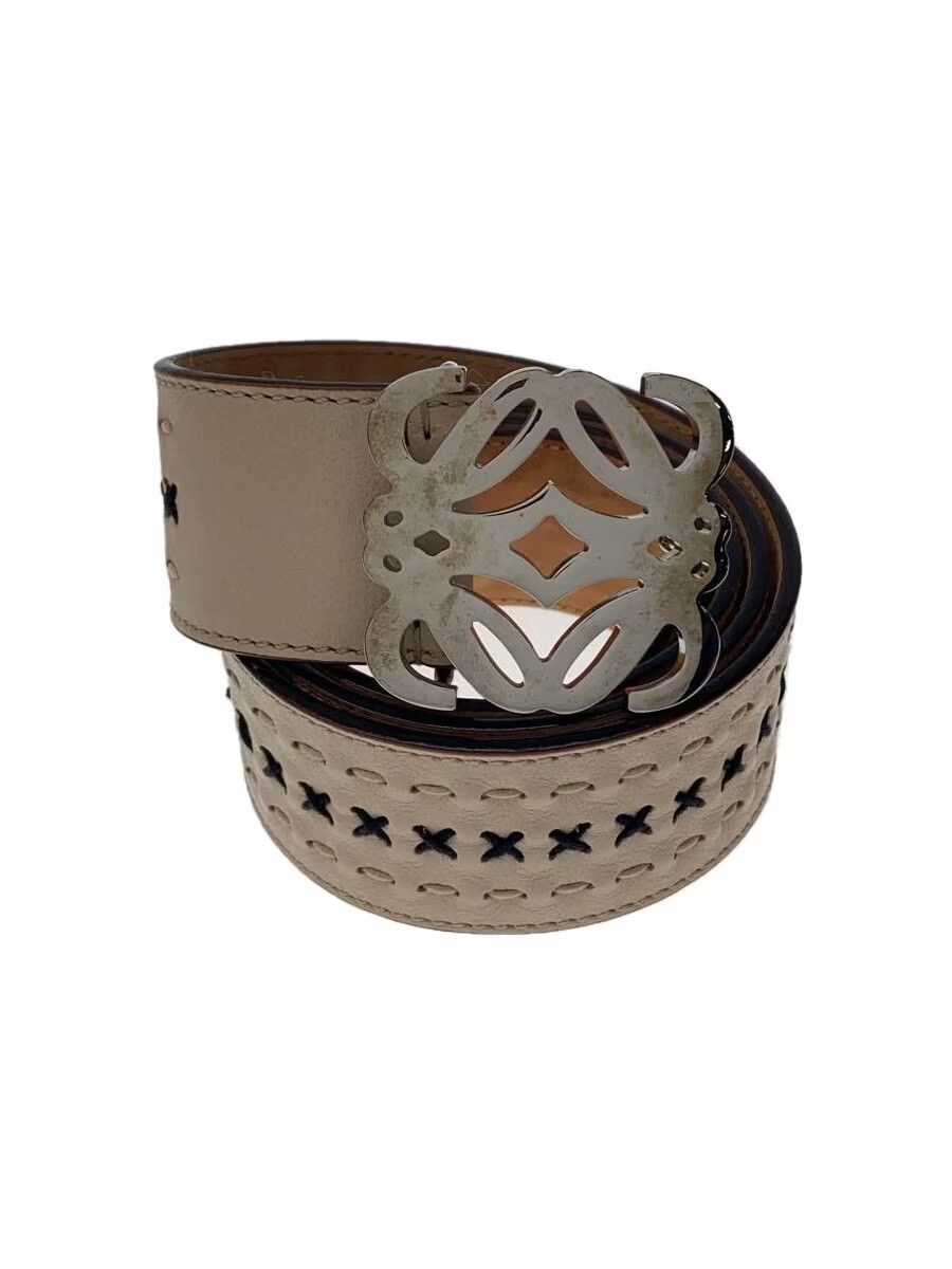 Loewe Stitch Buckle Leather Belt Size ONE SIZE - 1 Thumbnail
