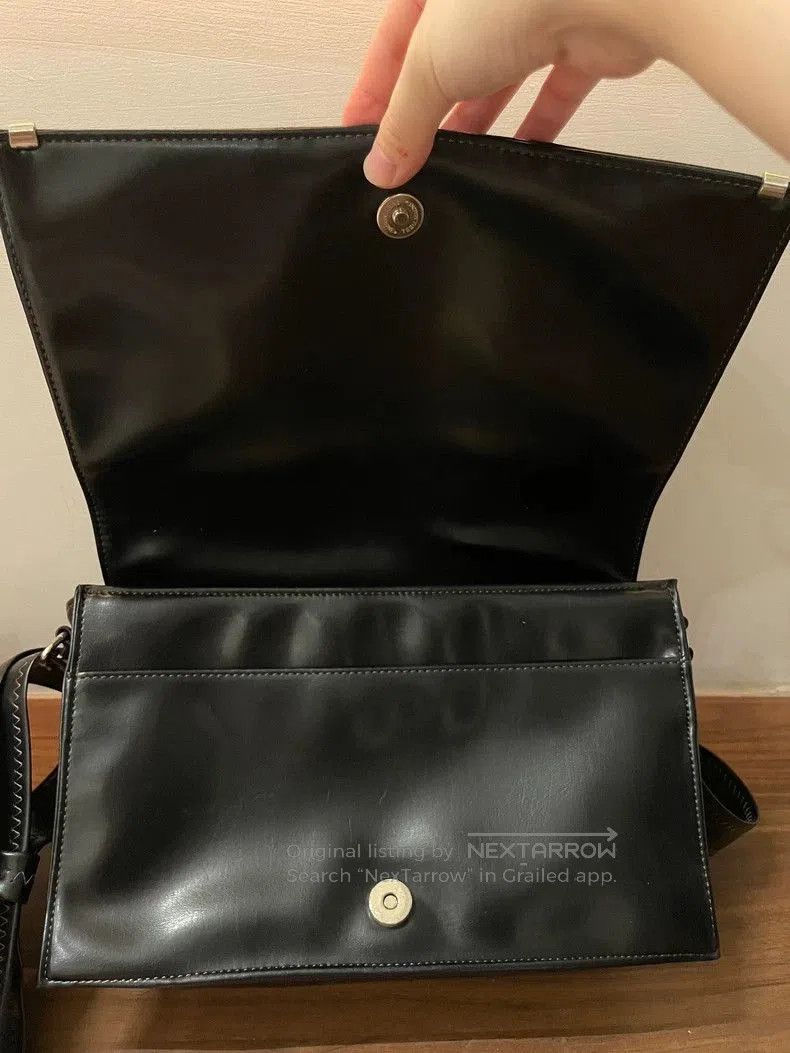 Jean Paul Gaultier Jean Paul Gaultier Leather Messenger Bag. Size ONE SIZE - 3 Thumbnail