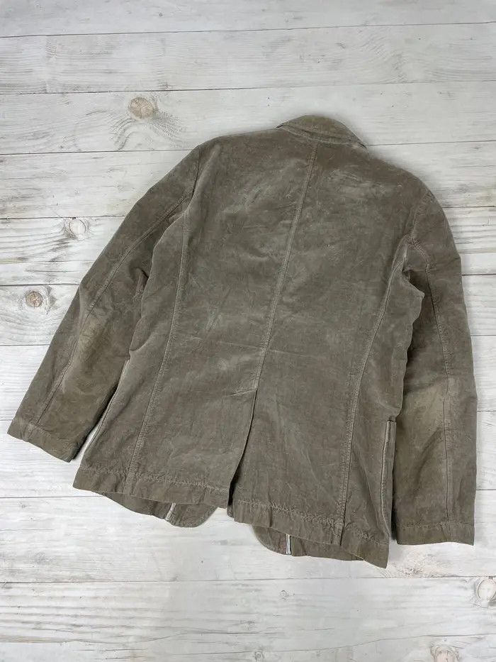C.P. Company Vintage C.P Company Velvet BLAZER Jacket 2007 Ramie Cotton Size US L / EU 52-54 / 3 - 13 Thumbnail