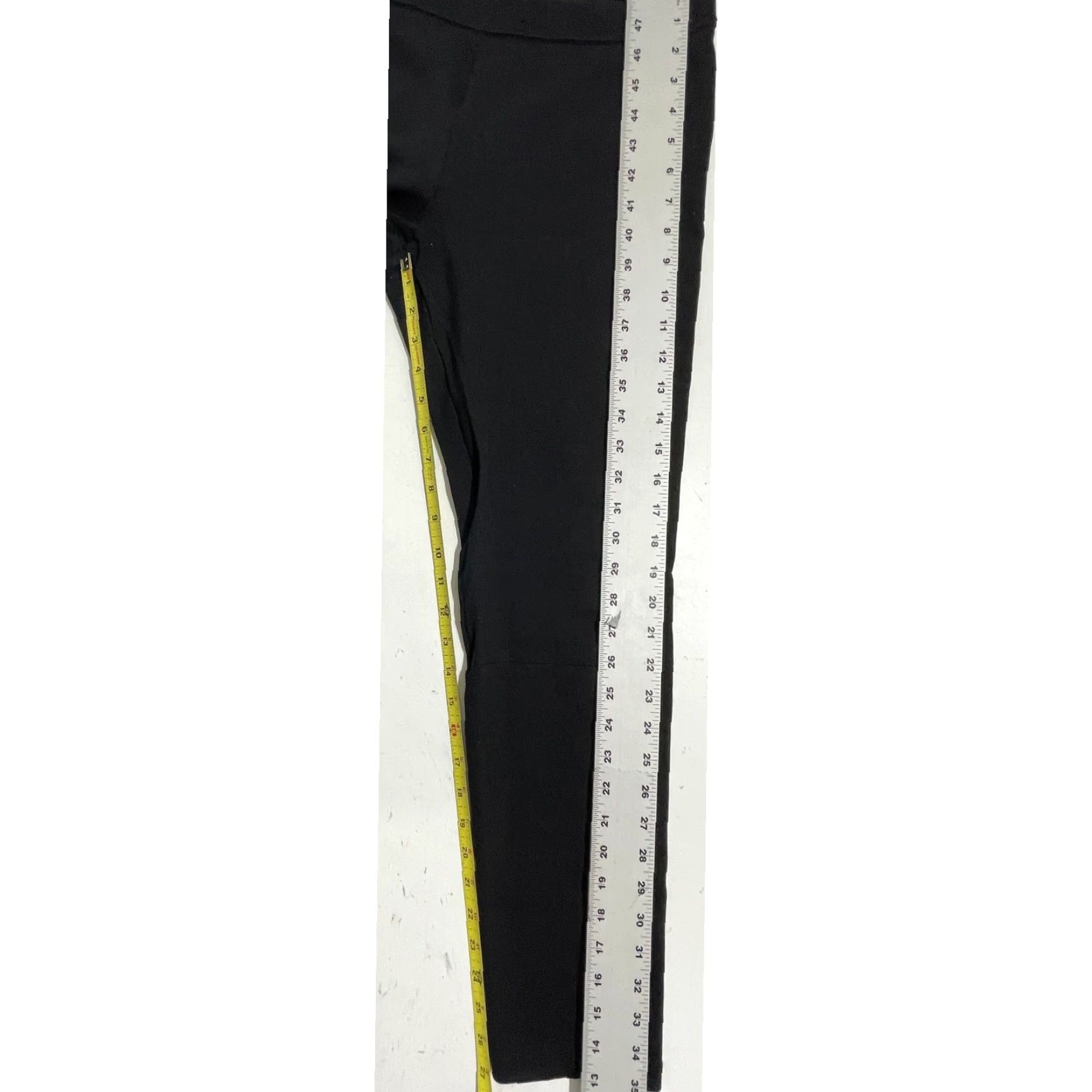 Eddie Bauer Eddie Bauer Pull On Pants Women Size 8 Black Stretch Cotton Modal Nylon Spandex Pilling Size 30" / US 8 / IT 44 - 7 Thumbnail
