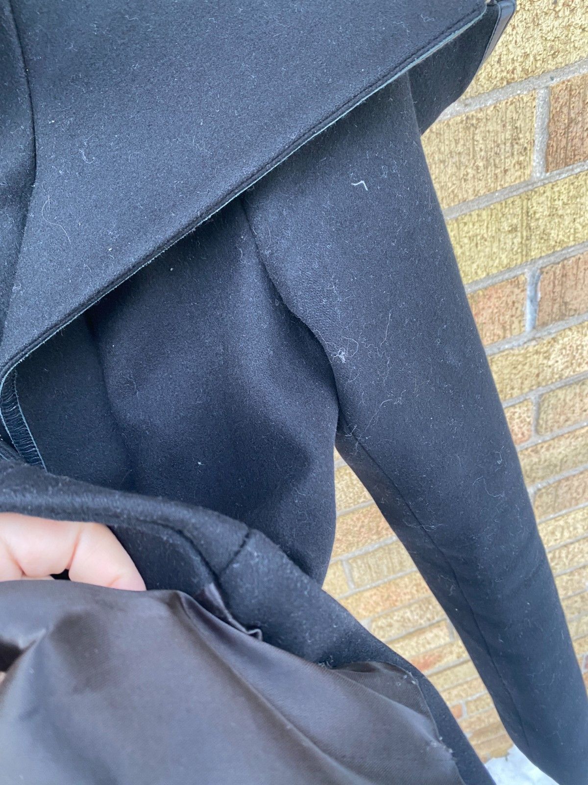 Mackage Mackage Steffy Wool Cashmere Black Long Heavy Coat Toggle C Size XS / US 0-2 / IT 36-38 - 9 Thumbnail