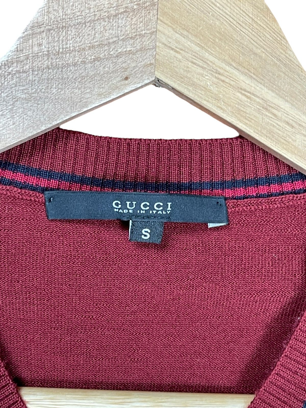 Designer × Gucci Gucci Pullover Wool Size Small Size US S / EU 44-46 / 1 - 4 Thumbnail