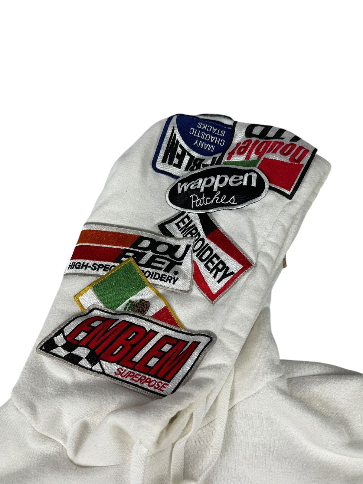 Doublet Doublet Chaos Patch Cropped Fit Hoodie Size US S / EU 44-46 / 1 - 4 Thumbnail