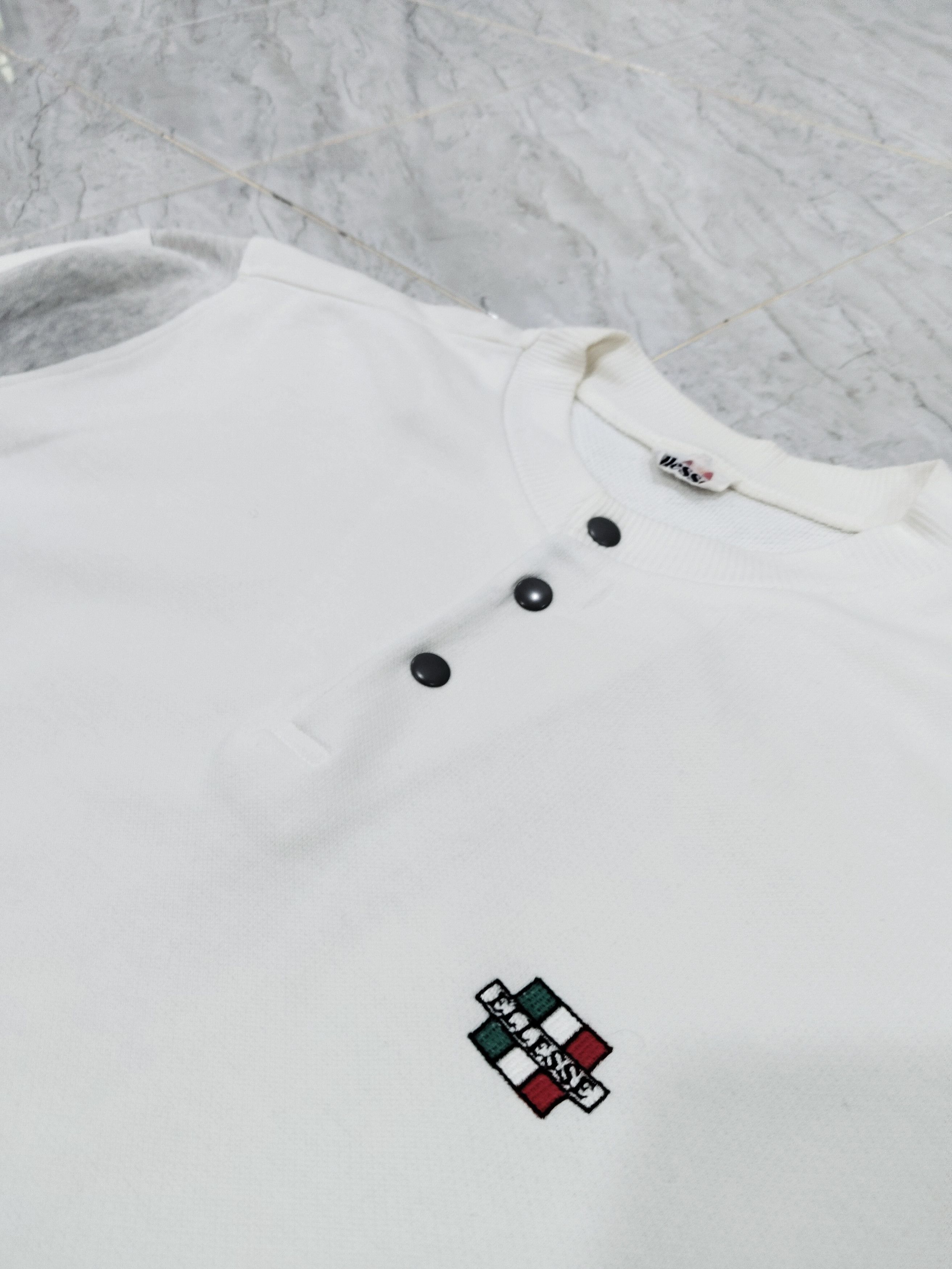 Ellesse × Vintage Vintage Ellesse Embroidery Small Logo Sweatshirt Size US L / EU 52-54 / 3 - 4 Thumbnail