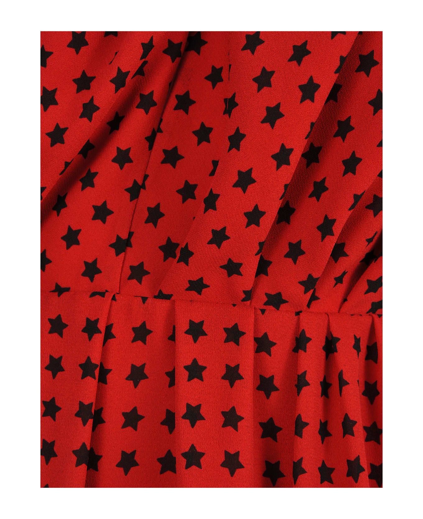 Saint Laurent Paris o1y0126 Mini Dress in Red/Black Size XS / US 0-2 / IT 36-38 - 3 Thumbnail